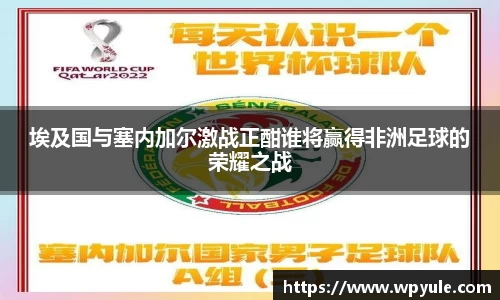 埃及国与塞内加尔激战正酣谁将赢得非洲足球的荣耀之战